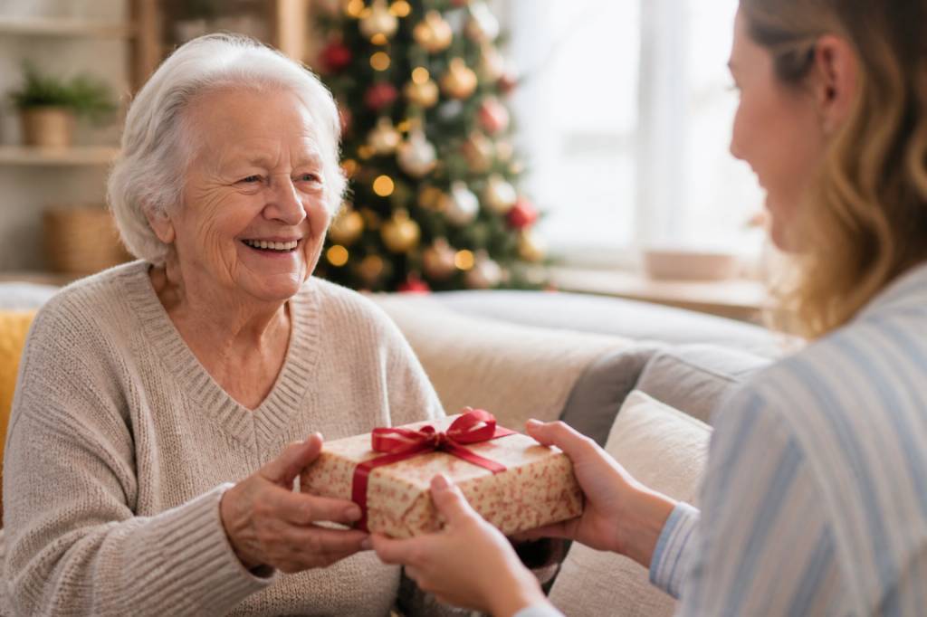 Idee weihnachtsgeschenk für senioren: sinnvolle geschenkideen für freude im alltag