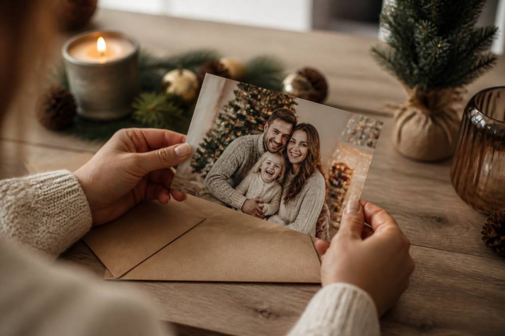 Weihnachtskarten mit Foto persönlich gestalten und stilvoll versenden